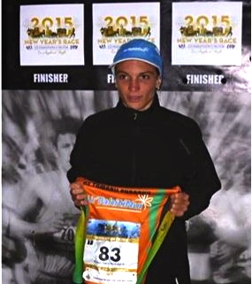 Loic Mevel à la New Year’s Race à Los Angeles