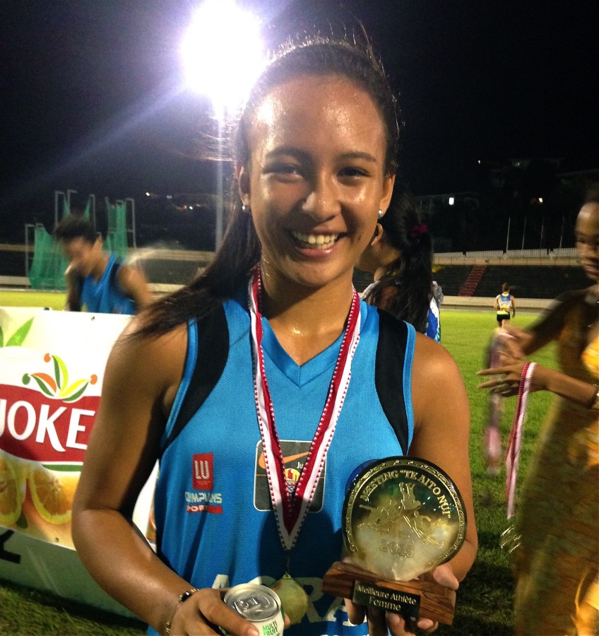 Résultats Gold Meeting Aorai: Record de Polynésie pour Vanui Neagle
