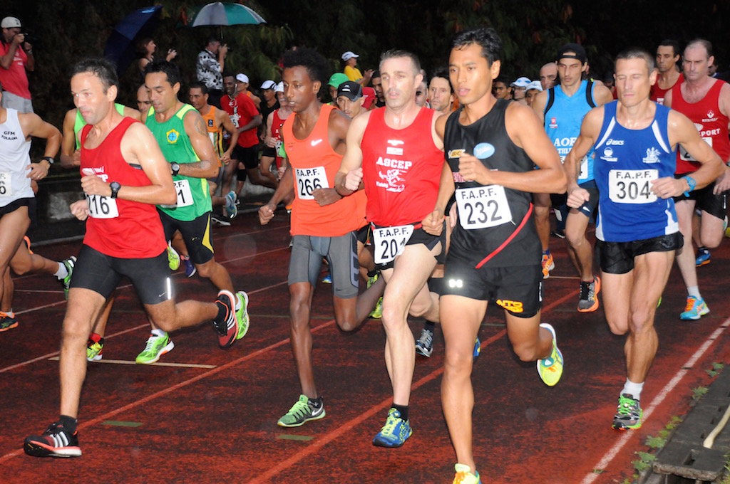 Cédric Wane s’impose lors du championnat de Polynésie du 10km