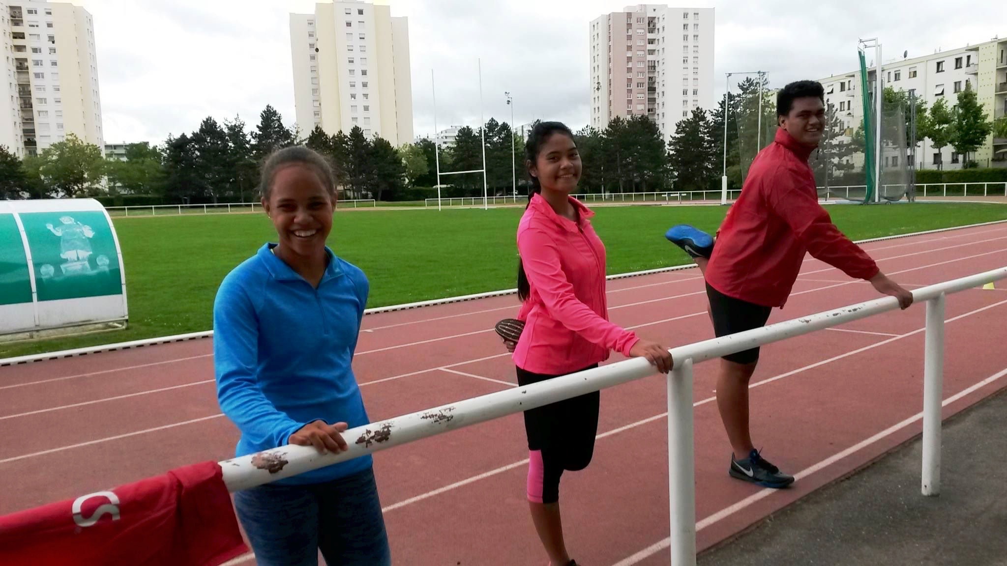 Les lanceurs et lanceuses se préparent à Colmar