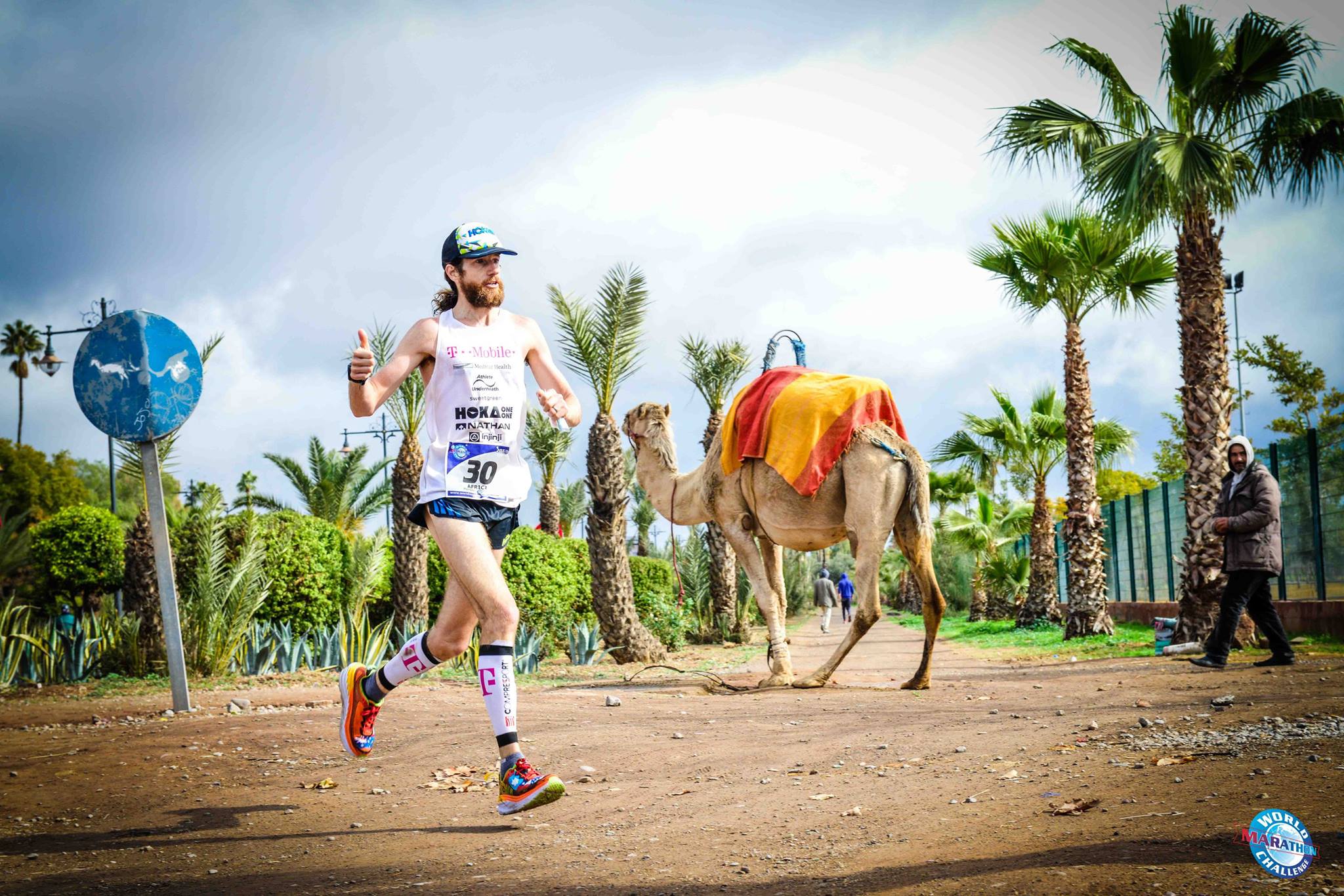 World Marathon Challenge 5ème étape à Marrakech