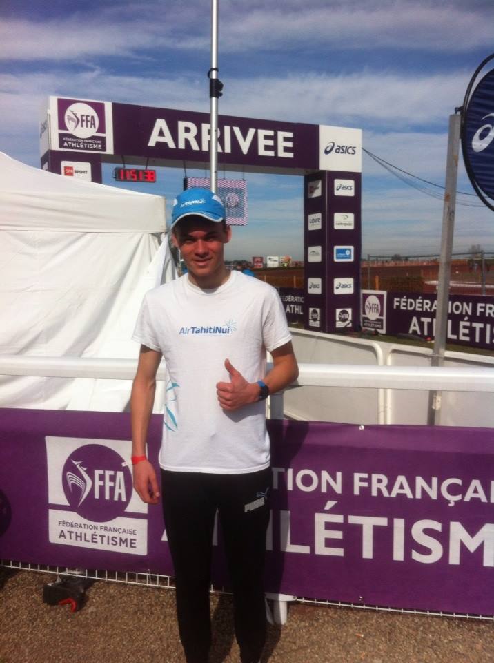 Résultats Championnats de France de cross. Armour-Lazzari 21ème