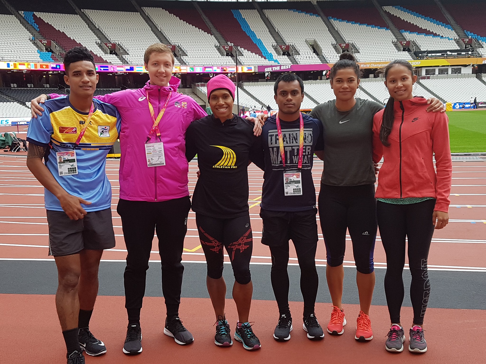 Championnats du Monde Londres 2017: Takina Bernardino sur la piste