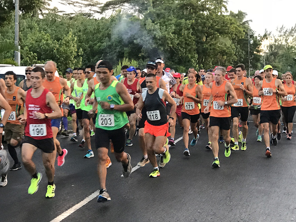 Résultats championnat de polynésie de semi-marathon 2018